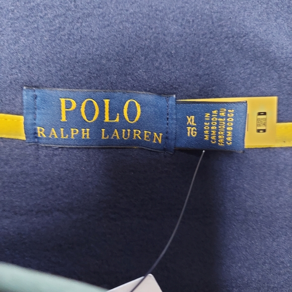 Polo Ralph Lauren Camo RLPC 67 Pullover Navy - Picture 2 of 5